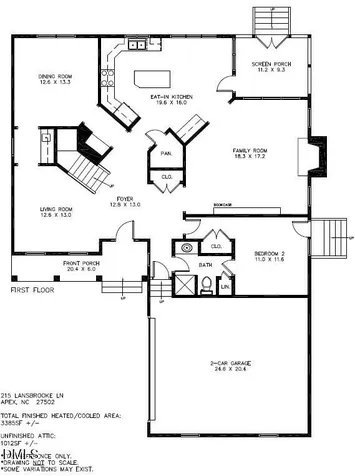 215 Lansbrooke Lane Apex NC 27502