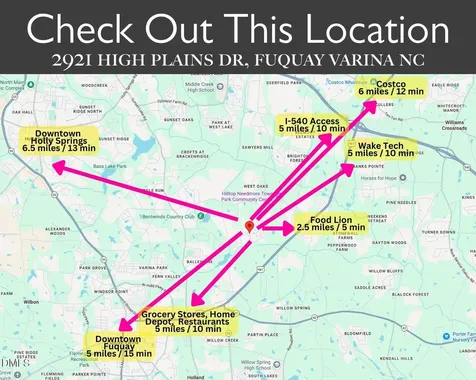2921 High Plains Drive Fuquay Varina NC 27526