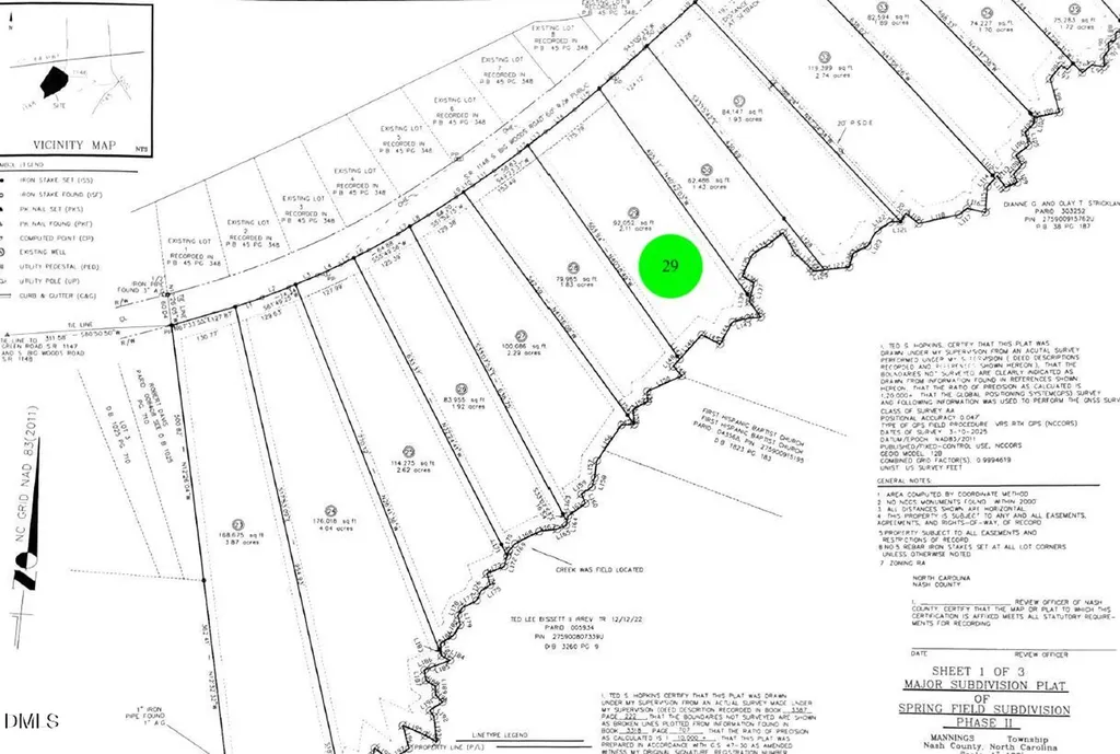 Lot 29 S Big Woods Road Spring Hope NC 27882