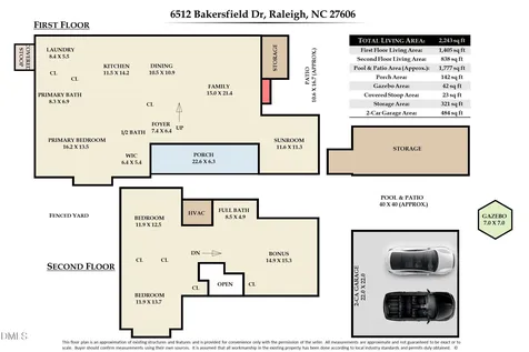 6512 Bakersfield Drive Raleigh NC 27606