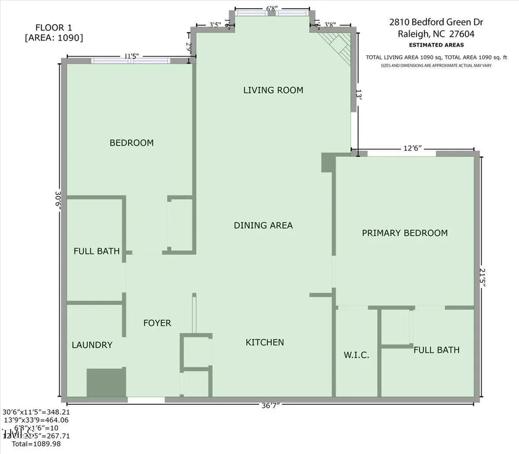 2810 Bedford Green Drive Raleigh NC 27604