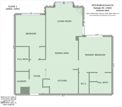 2810 Bedford Green Drive Raleigh NC 27604