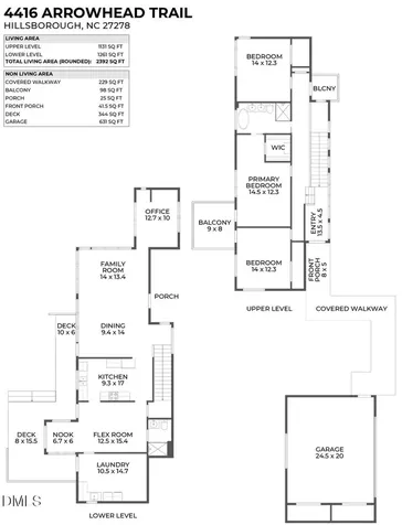 4416 Arrowhead Trail Hillsborough NC 27278