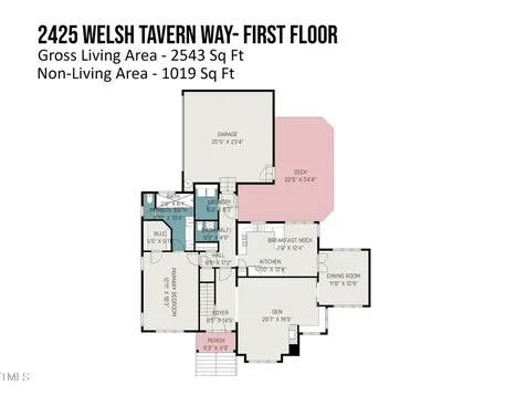 2425 Welsh Tavern Way Wake Forest NC 27587