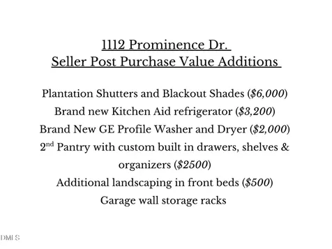 1112 Prominence Drive Durham NC 27712