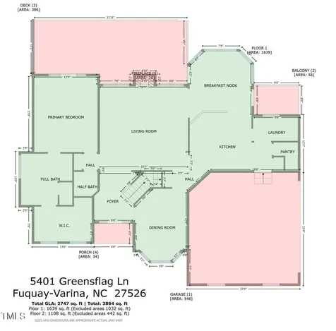 5401 Greensflag Lane Fuquay Varina NC 27526