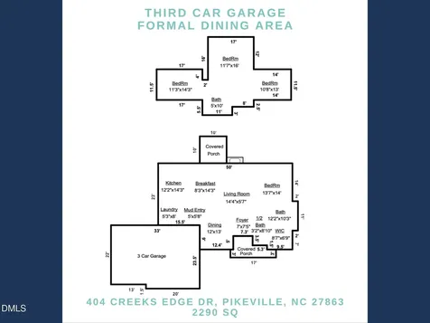 404 Creeks Edge Drive Pikeville NC 27863