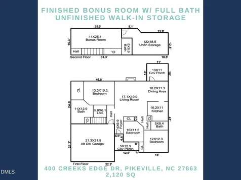 400 Creeks Edge Drive Pikeville NC 27863