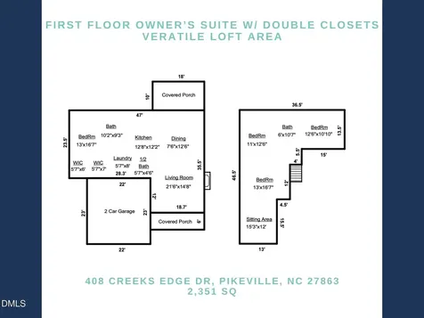 408 Creeks Edge Drive Pikeville NC 27863