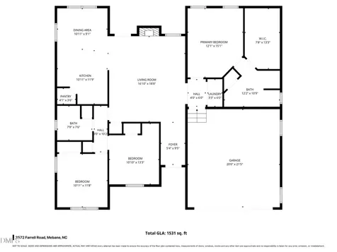 2572 Farrell Road Mebane NC 27302