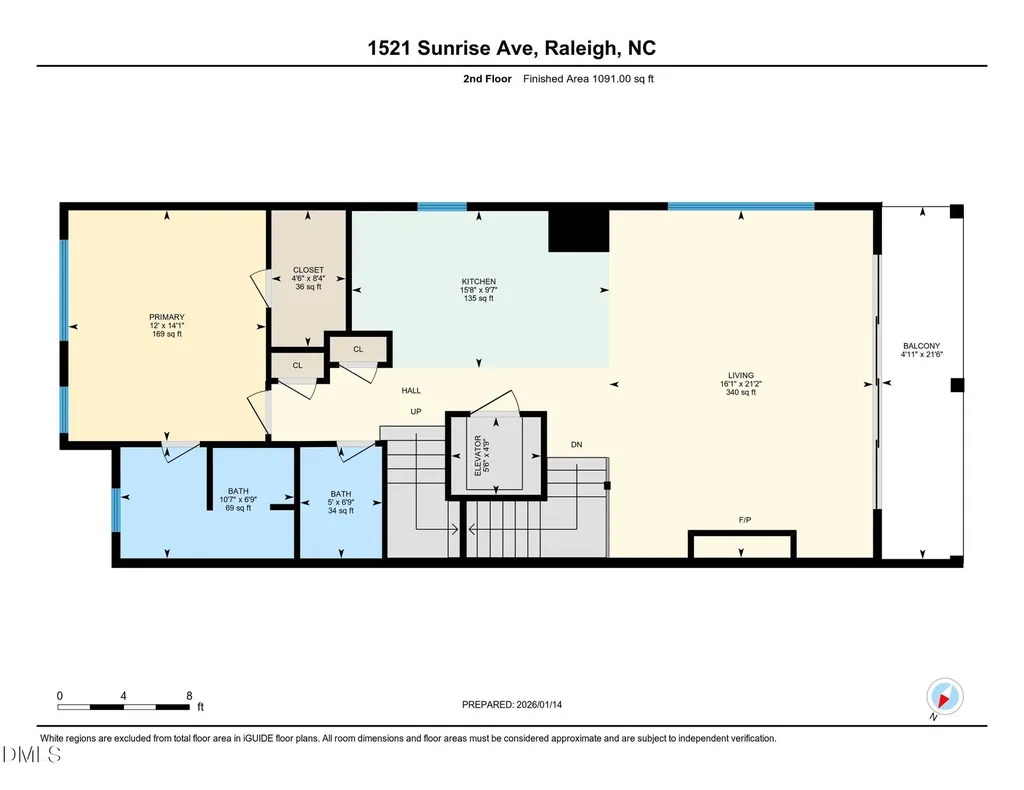 1521 Sunrise Avenue Raleigh NC 27608