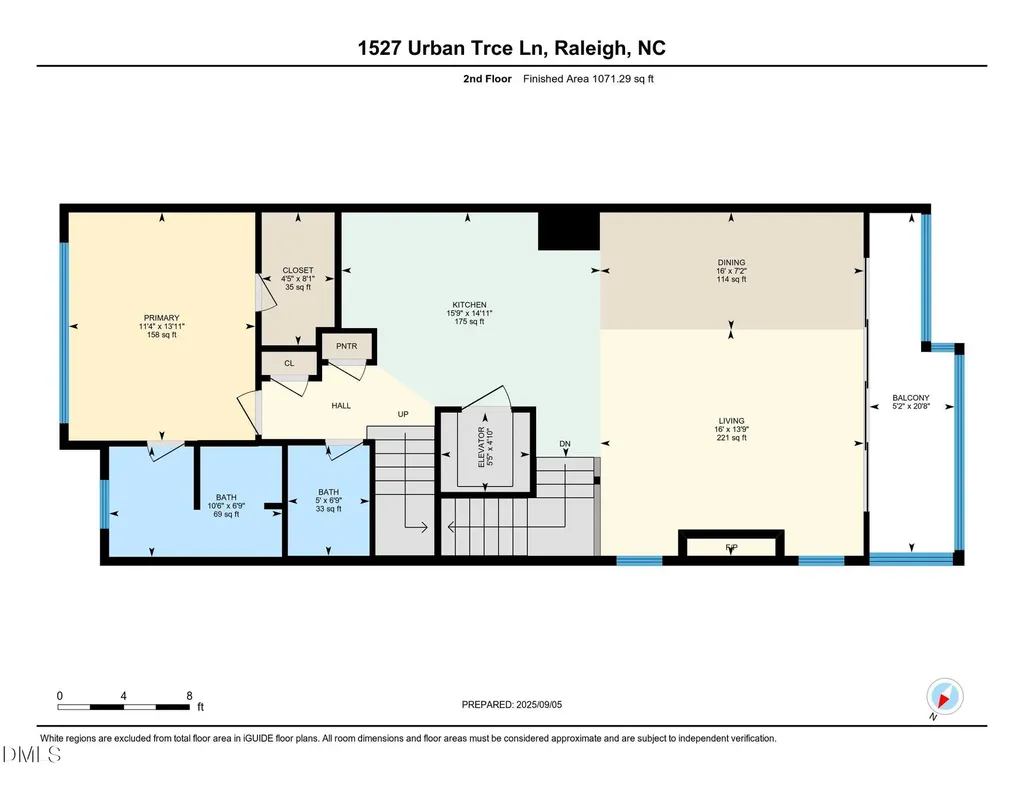 1527 Urban Trace Lane Raleigh NC 27608