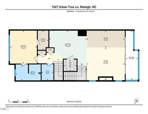 1527 Urban Trace Lane Raleigh NC 27608