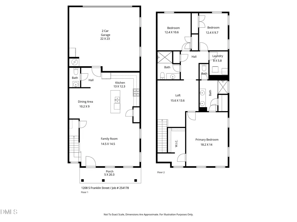 1208 S Franklin Street Wake Forest NC 27587