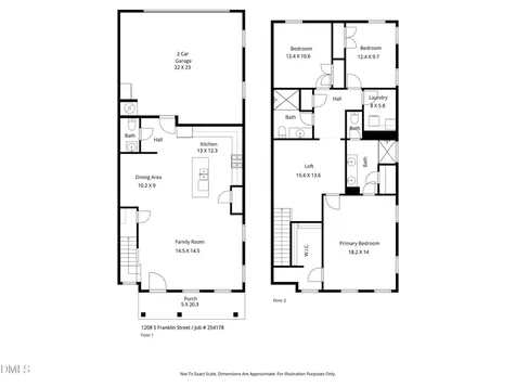 1208 S Franklin Street Wake Forest NC 27587