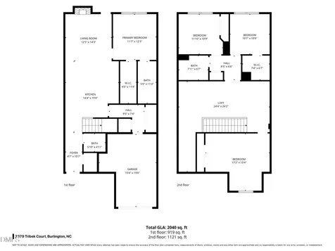 2379 Tribek Court Burlington NC 27215