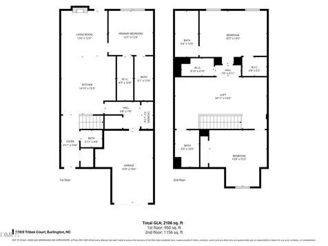 2369 Tribek Court Burlington NC 27215