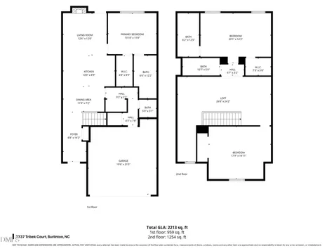 2337 Tribek Court Burlington NC 27215