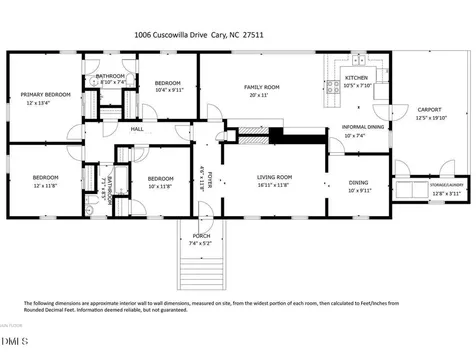 1006 Cuscowilla Cary NC 27511