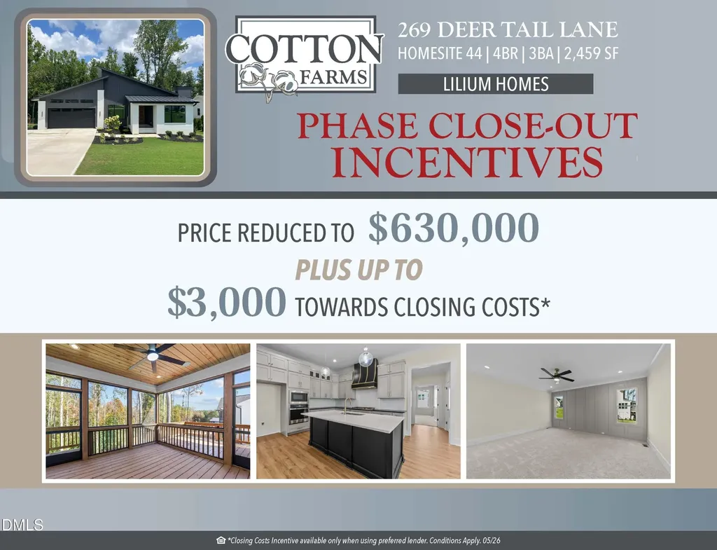 269 Deer Tail Lane Fuquay Varina NC 27526