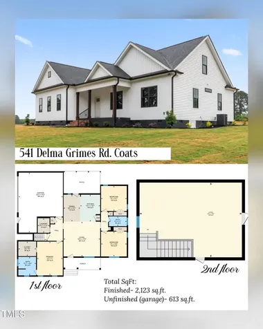 541 Delma Grimes Road Coats NC 27521