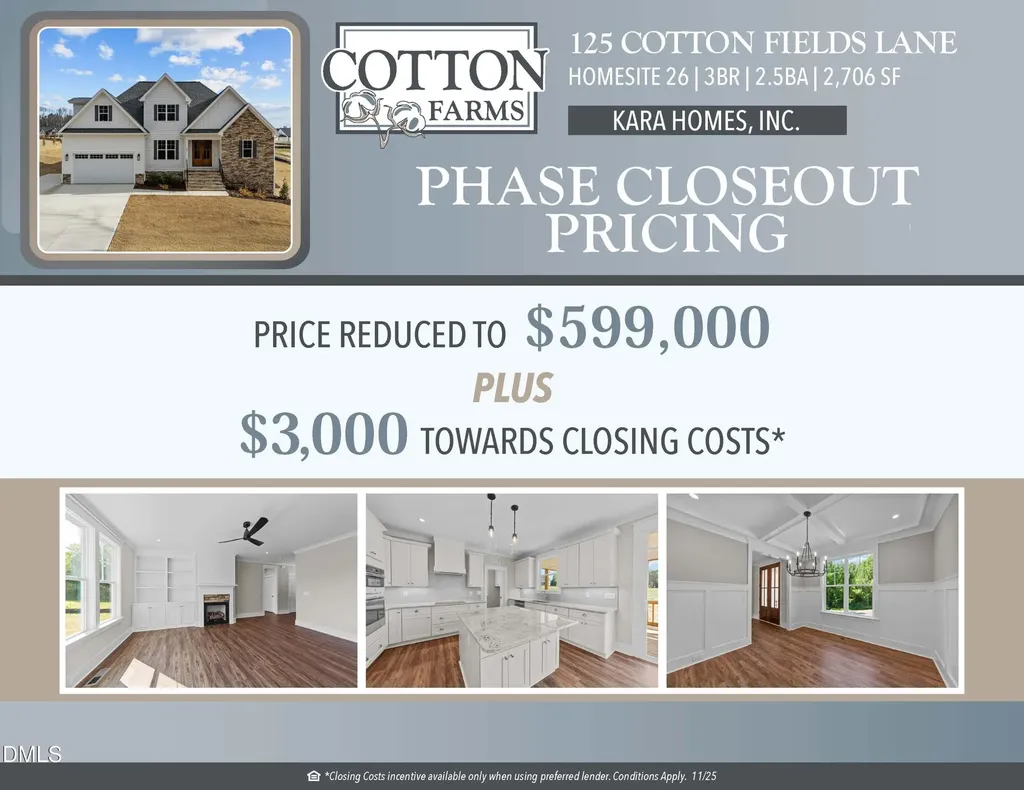 125 Cotton Fields Lane Fuquay Varina NC 27526