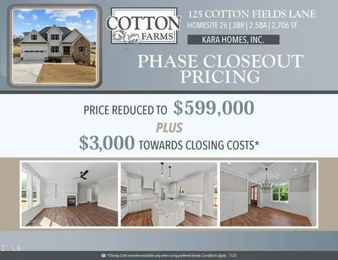 125 Cotton Fields Lane Fuquay Varina NC 27526