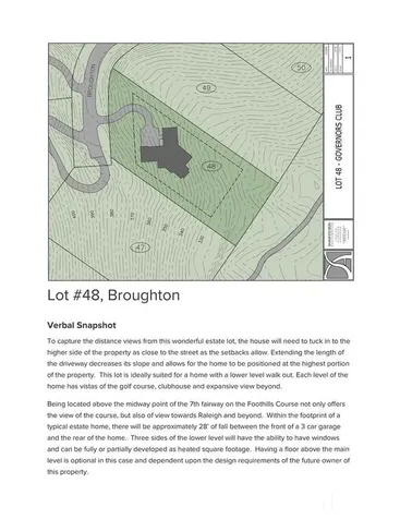 55235 Broughton Chapel Hill NC 27517