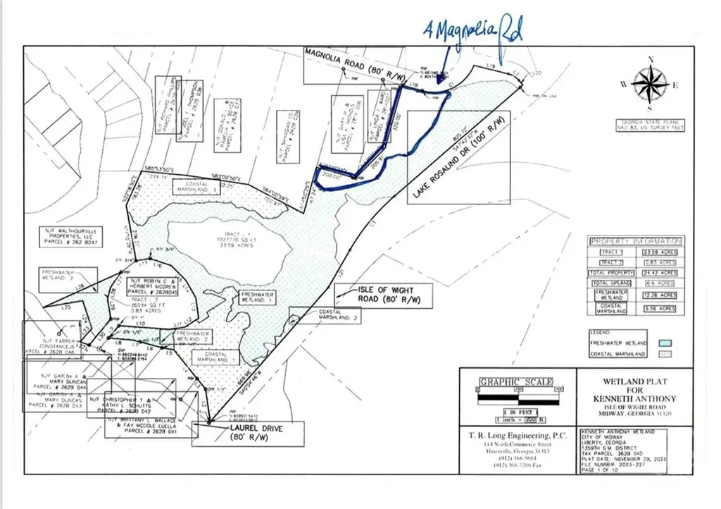 4 Magnolia (2 Acres) Road Midway GA 31320