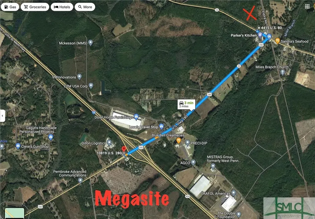 0 Us 80 Highway Ellabell GA 31308