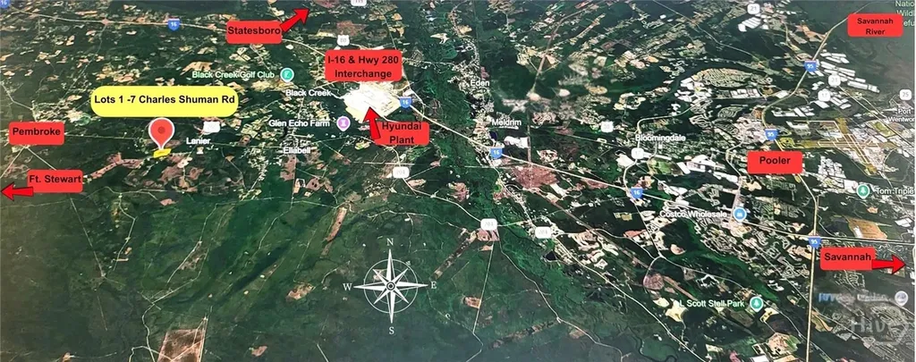 Lot 2 Charles Shuman Road Pembroke GA 31321