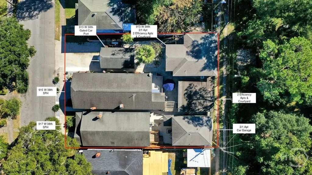 913-917 W 38th Street Savannah GA 31401