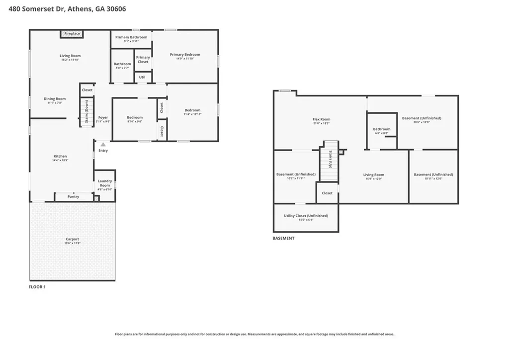 480 Somerset Drive Athens GA 30606