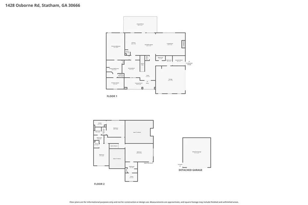 1428 Osborne Road Statham GA 30666