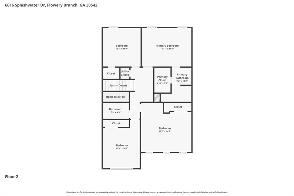 6616 Splashwater Drive Flowery Branch GA 30542