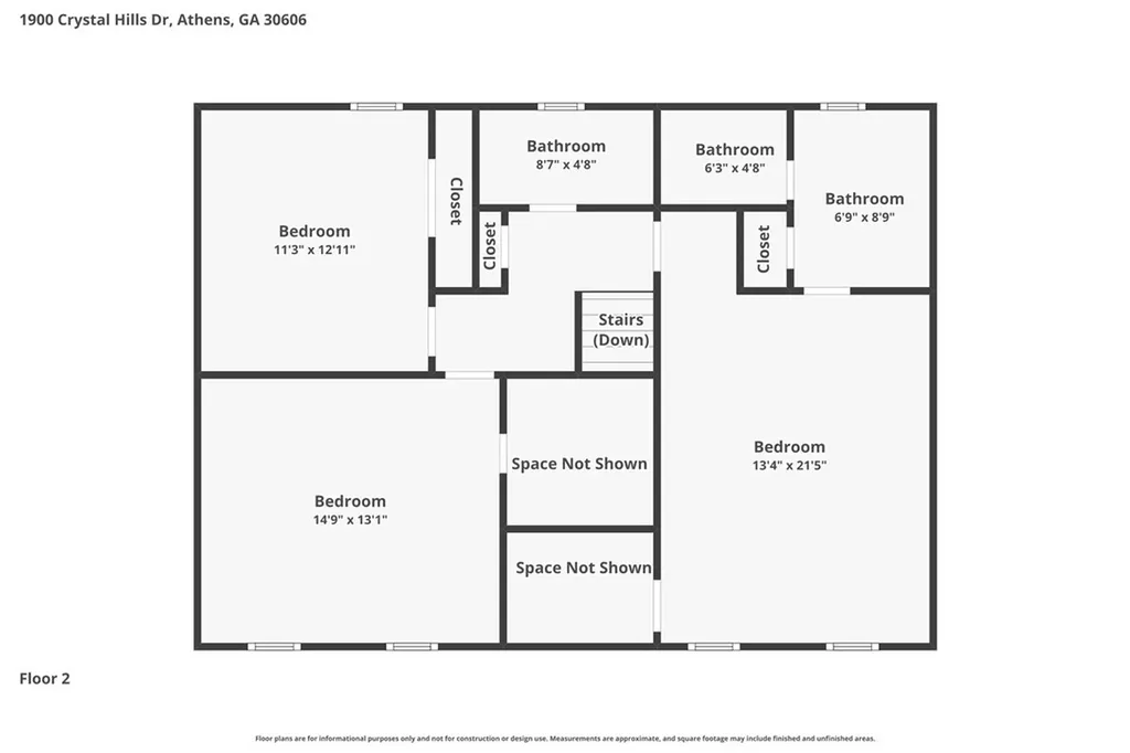 1900 Crystal Hills Drive Athens GA 30606