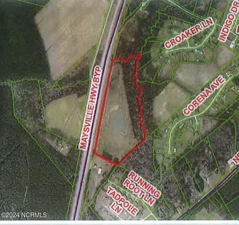 24 Acres White Oak River Road Maysville NC 28555