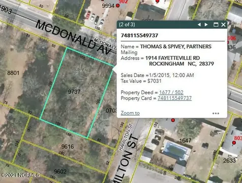 Tbd Mcdonald Avenue Hamlet NC 28345