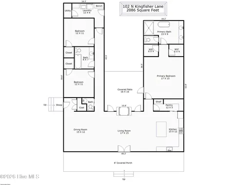 102 N Kingfisher Lane Hampstead NC 28443