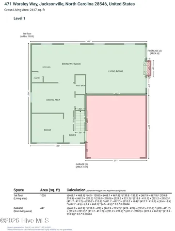 471 Worsley Way Jacksonville NC 28546