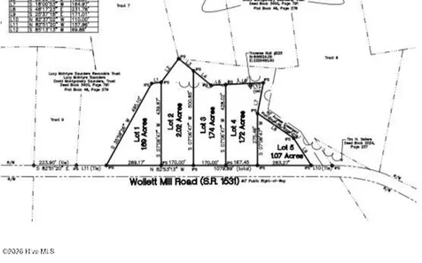 Lot 1-10 Wollett Mill Road Battleboro NC 27809