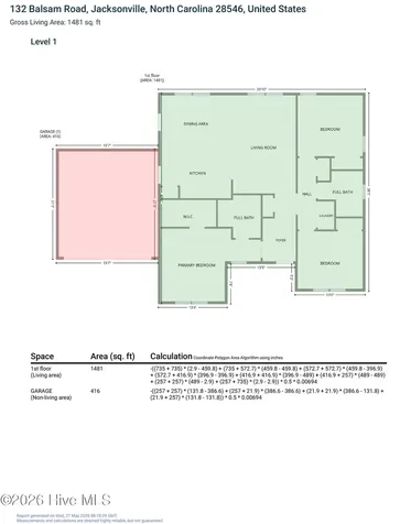 132 Balsam Road Jacksonville NC 28546
