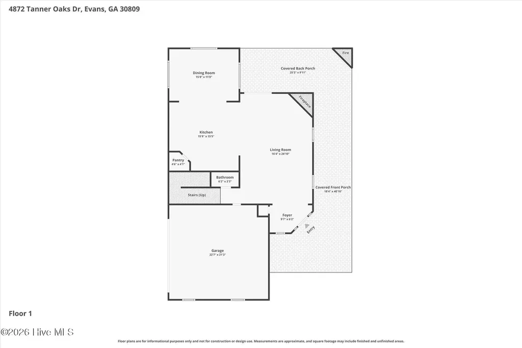 4872 Tanner Oaks Drive Evans GA 30809