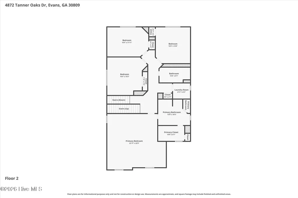 4872 Tanner Oaks Drive Evans GA 30809