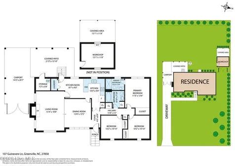 107 Guinevere Lane Greenville NC 27858
