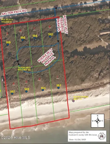 107 Lot 4 Roosevelt Reserve Park Place Pine Knoll Shores NC 28512
