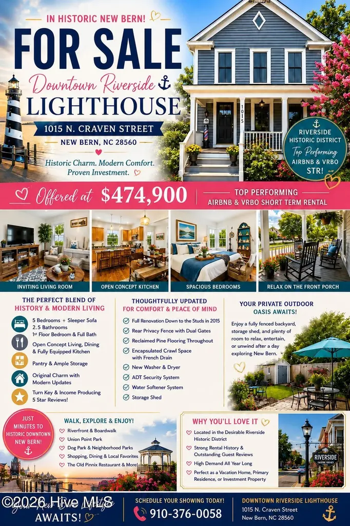 1015 N Craven Street New Bern NC 28560
