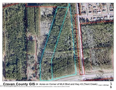 24 Acres Corner Of Mlk & 43 Boulevard New Bern NC 28562