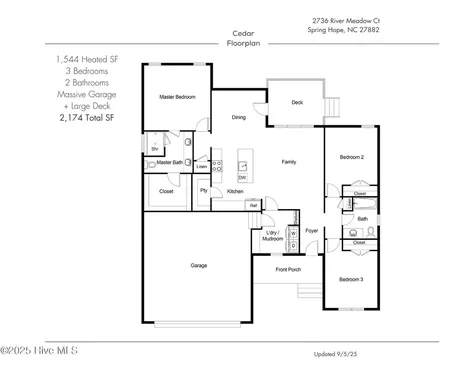 2731 River Meadow Court Spring Hope NC 27882