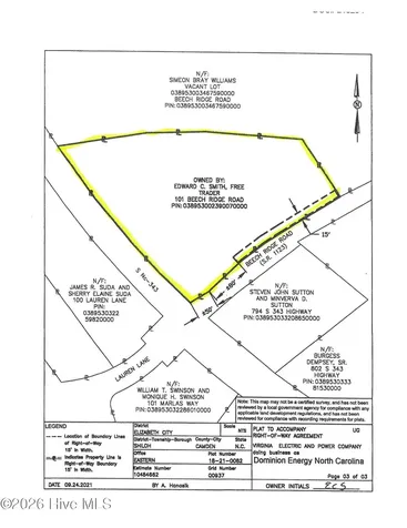101 Beech Ridge Road Camden NC 27921